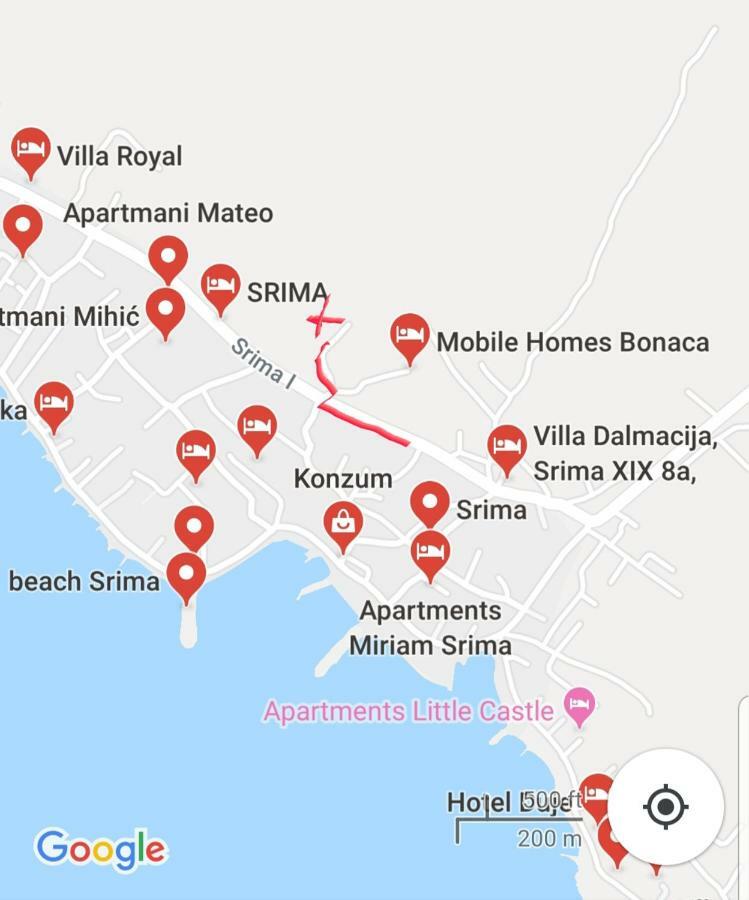 Apartman Ana Srima Eksteriør billede